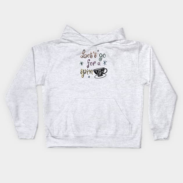 Teacups Kids Hoodie by TreyLemons